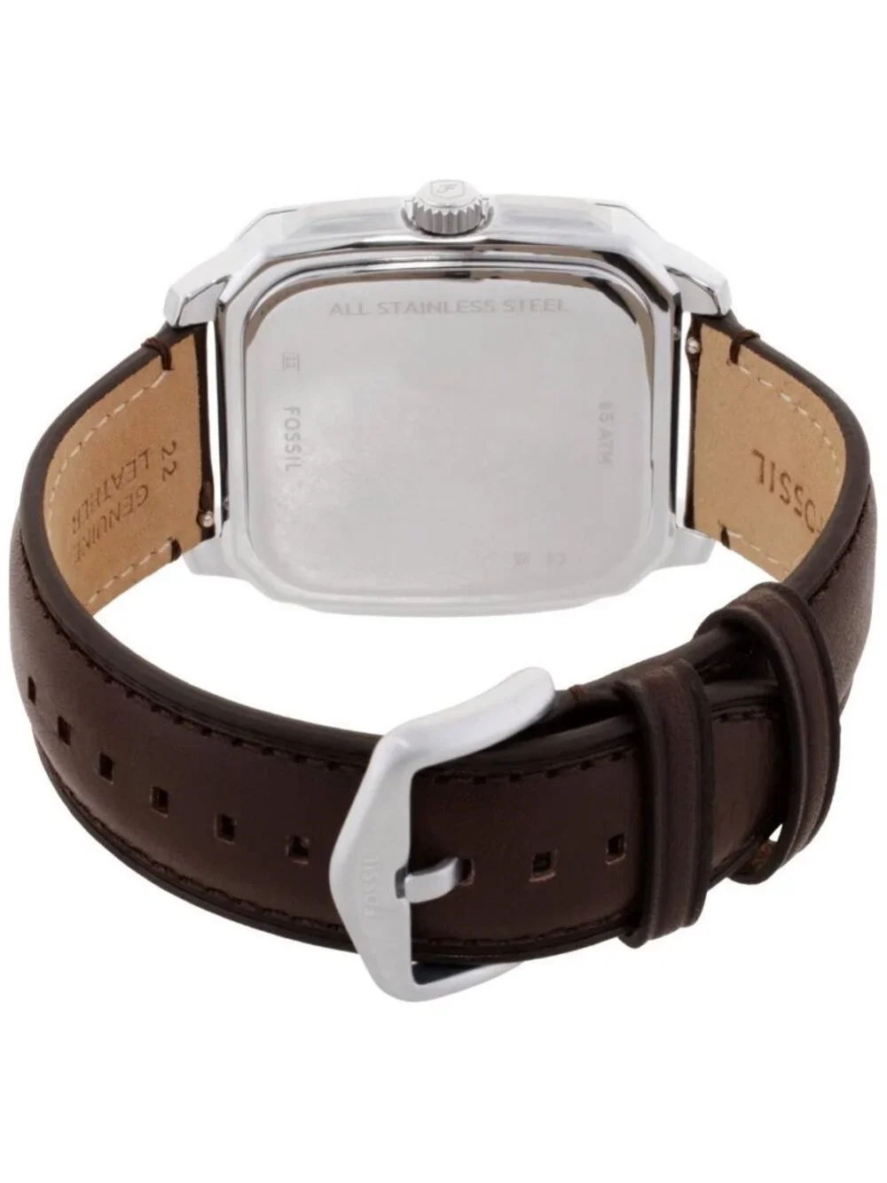 NWT Fossil Crosby Quartz Green Dial Men's Watch